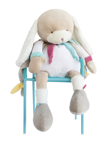 Doudou et Compagnie Peluche Pantin Chien Toopi - 80 cm