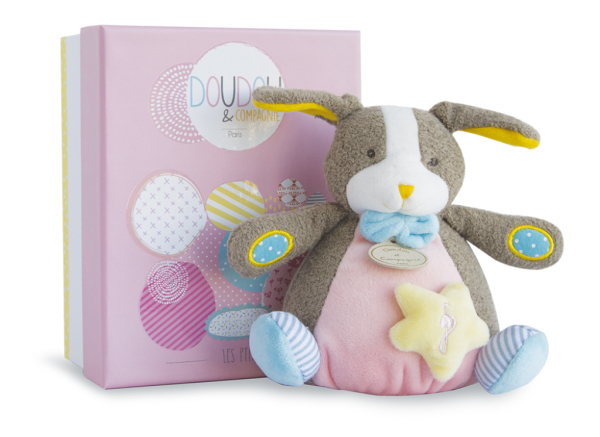 Doudou et Compagnie Peluche Musicale Chien Les Ptitous - 15 cm