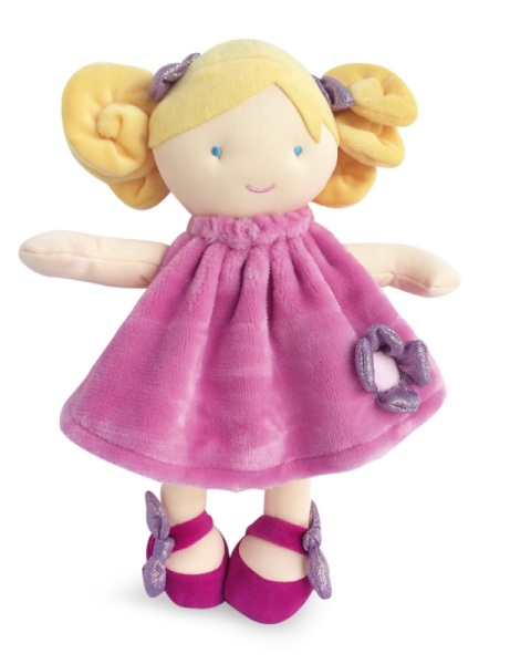 Doudou et Compagnie Poupée Demoiselle de Doudou Pretty Rose - 28 cm Doudou et Compagnie Poupée Demoiselle de Doudou Pretty Rose - 28 cm