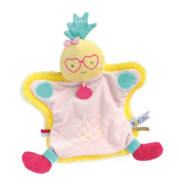 Doudou et Compagnie Doudou Marionnette Ananas Tropi'Cool