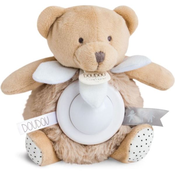 Doudou et Compagnie Peluche Veilleuse Ours Luminescent UNICEF