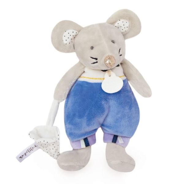 Doudou et Compagnie Peluche Souris Emilie La Petite Souris est passée