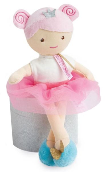 Doudou et Compagnie Peluche Poupée Demoiselle Princesse Emma