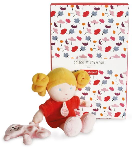 Doudou et Compagnie Poupée Melle Corail Les Demoiselles - 21 cm