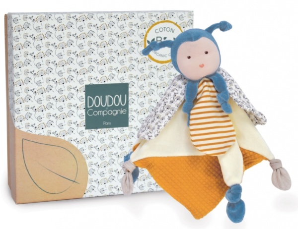 Doudou et Compagnie Doudou Abeille Pollen Bio