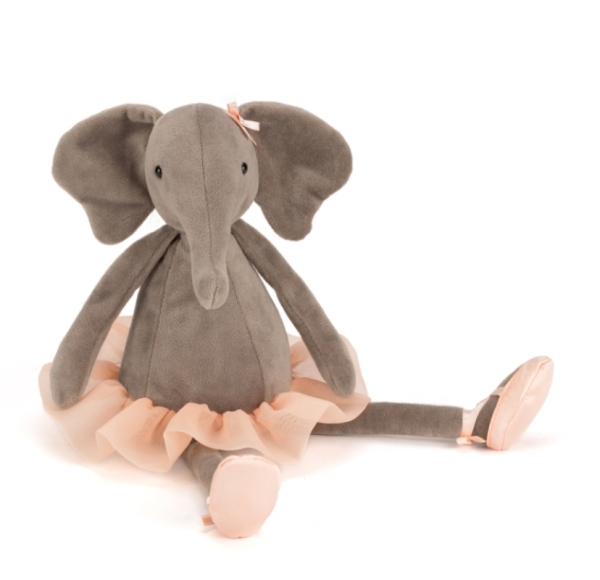 Jellycat Peluche Eléphant  Dancing darcey - 33 cm