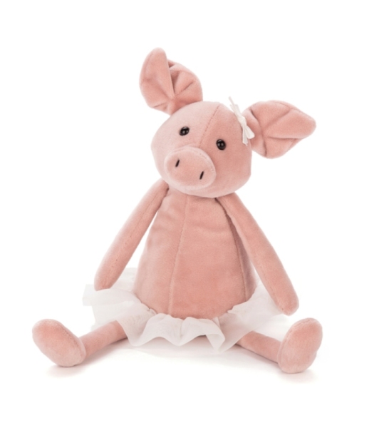 Jellycat Peluche Cochon Dancing Darcey  - 23cm
