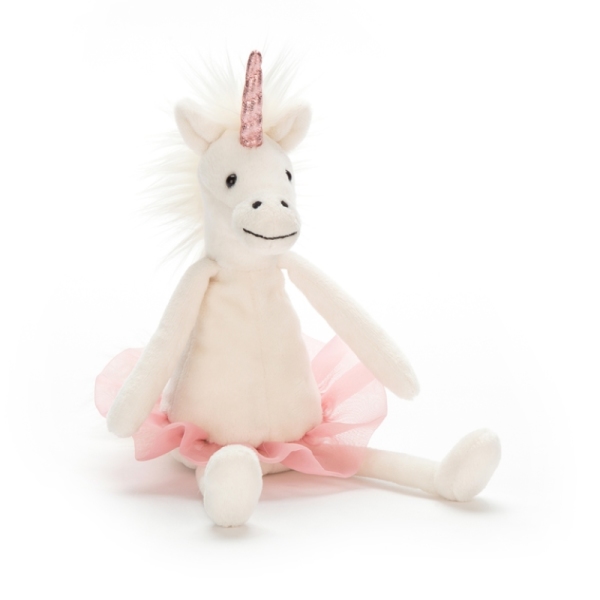 Jellycat Peluche Licorne Dancing Darcey  - 23 cm