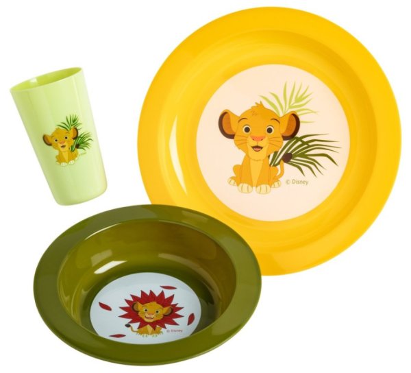 Babycalin Coffret Repas Bébé Simba Le Roi Lion