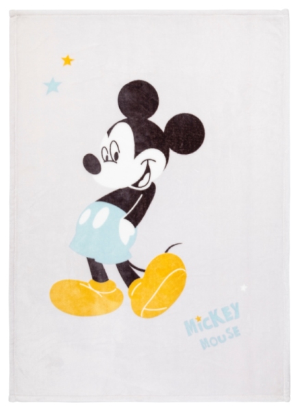 Babycalin Couverture Flanelle Mickey - 100x140 cm