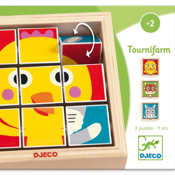 Djeco Puzzle Tournifarm