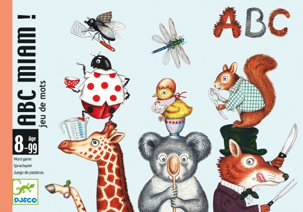 Djeco Jeu de cartes ABC Miam