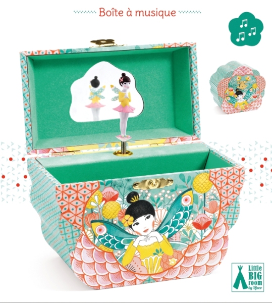 Djeco Boite à Musique Mélodie Fleurie