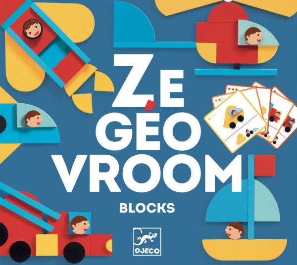 Djeco Jeu de Construction Ze Geovroom