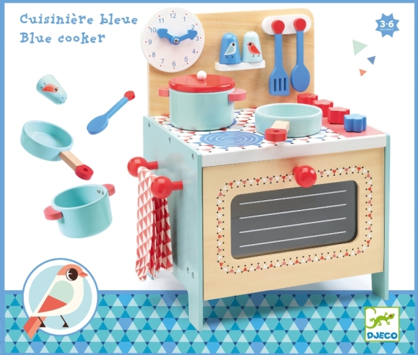 Djeco Cuisinière bleue Djeco Cuisinière bleue