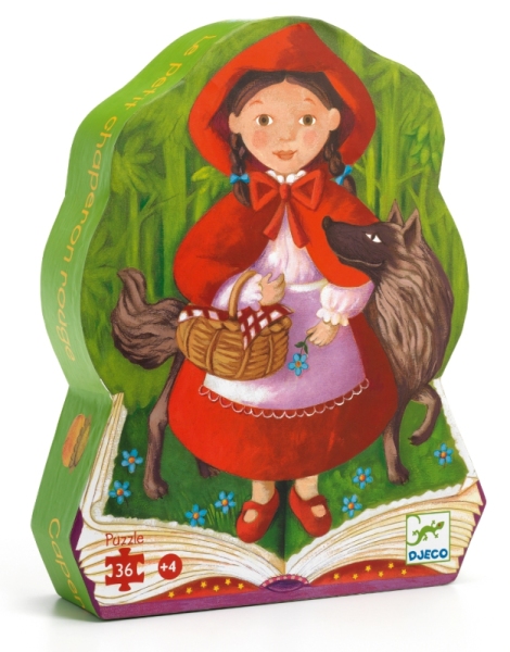 Djeco Puzzle Silhouette Le Petit Chaperon Rouge