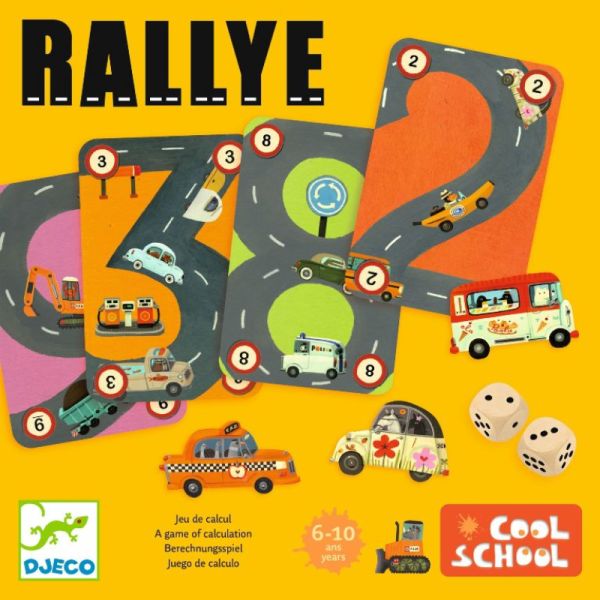 Djeco Jeu de Calcul Rallye