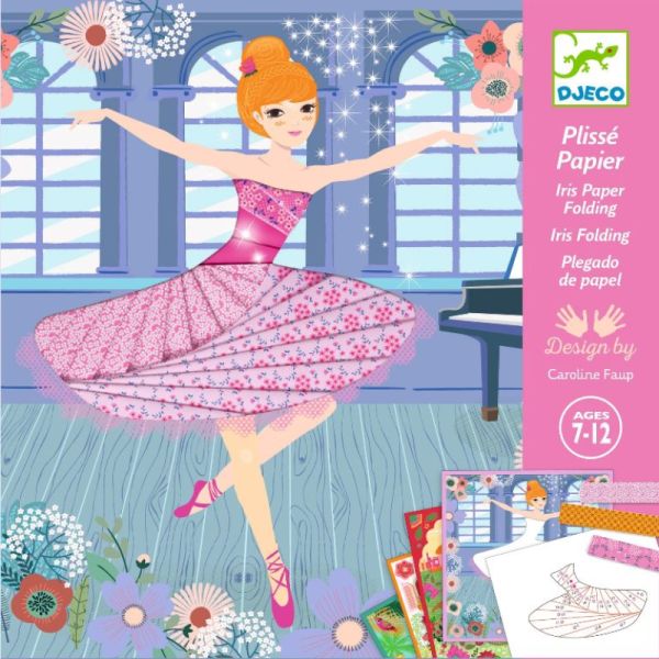 Djeco Kit Plissé Papier Danseuses