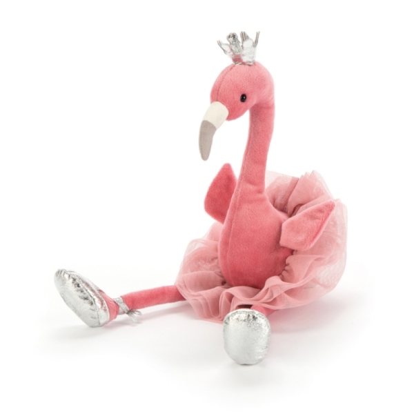 Jellycat Peluche Flamant Rose Fancies - 34 cm