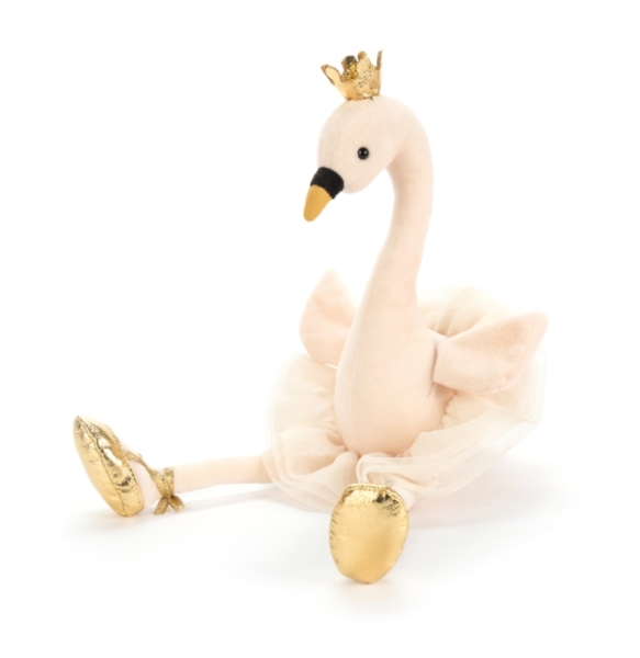 Jellycat Peluche Cygne Fancies - 34 cm