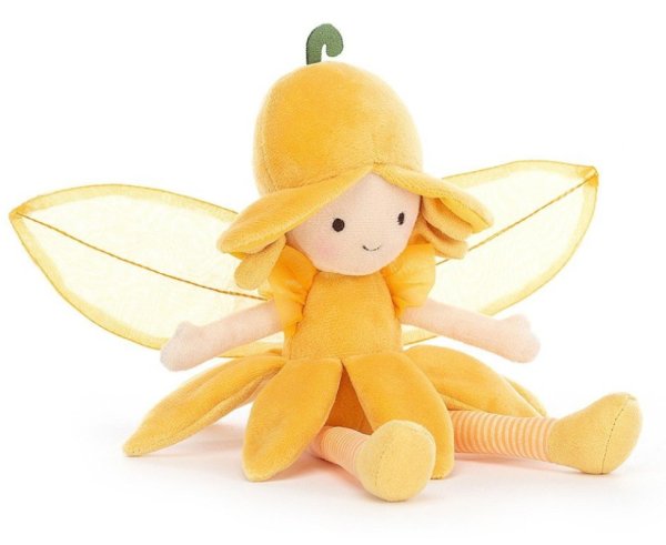 Jellycat Peluche Fée Fleur Jonquille