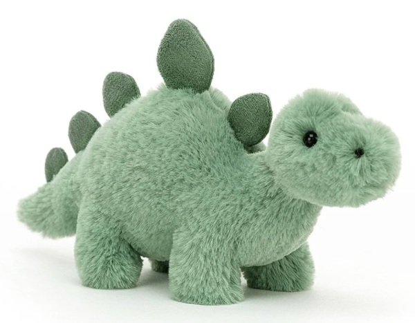 Jellycat Peluche Mini Stégosaure Fossilly - 8 cm