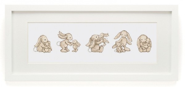 Jellycat Cadre décoratif Lapin Bashful Jellycat Cadre décoratif Lapin Bashful