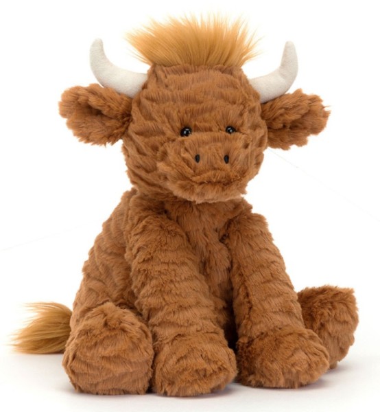 Jellycat Peluche Vache des Highlands Fuddlewuddle