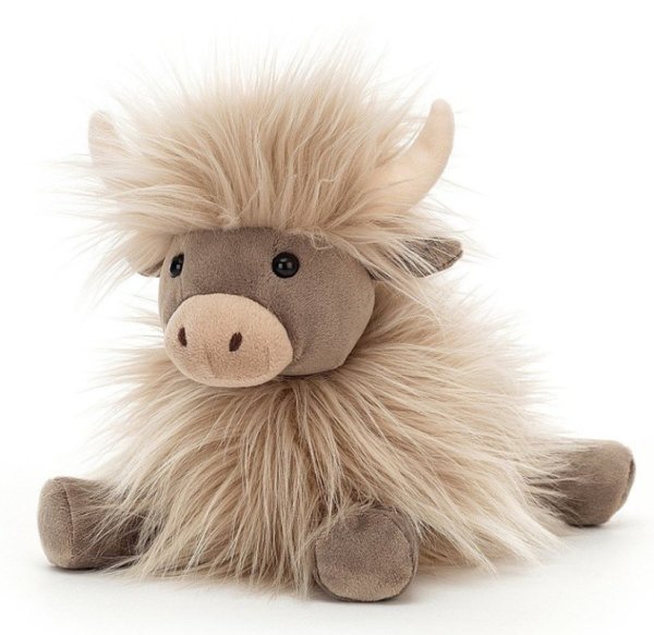 Jellycat Peluche Vache Gamboldown - 17 cm