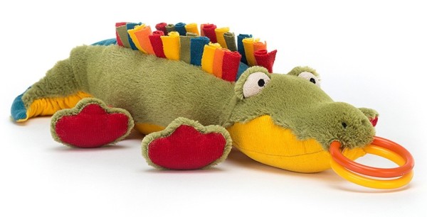 Jellycat Peluche Crocodile Activités Happihoop