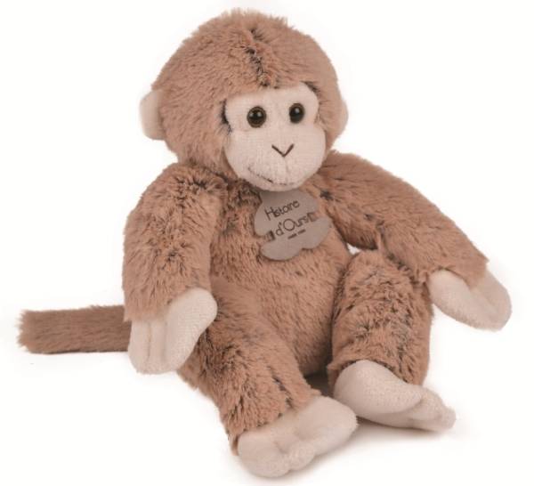 Histoire d Ours Peluche Singe - 25 cm