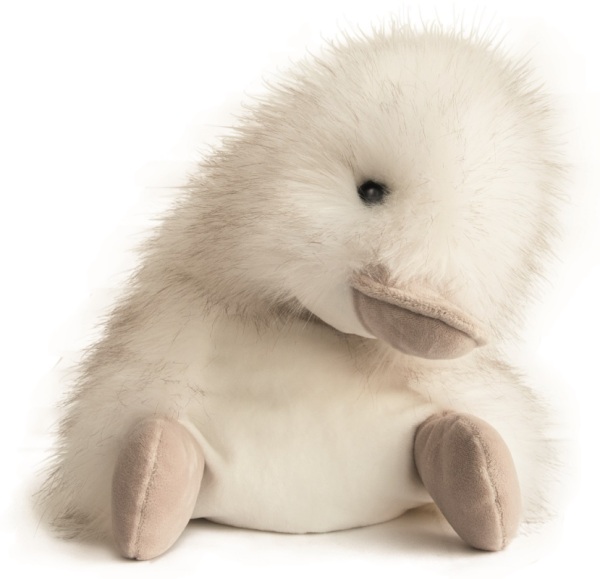 Histoire d Ours Peluche Canard Coin Coin Blanc - 50 cm