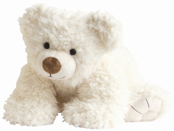 Histoire d Ours Peluche Pat Ours Blanc - 50 cm