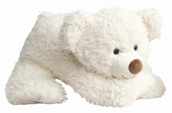 Histoire d Ours Peluche Pat Ours Blanc - 65 cm