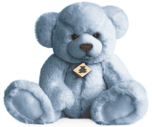 Histoire d Ours Peluche Ours Indigo - 35 cm
