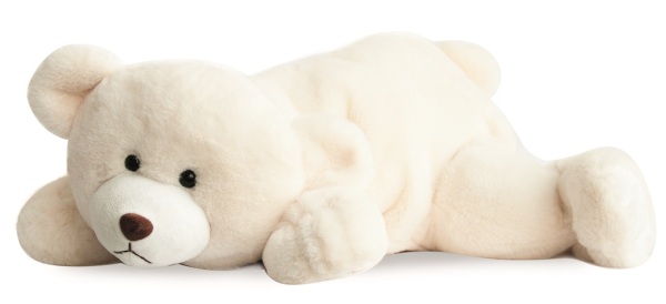 Histoire d Ours Peluche Ours Polaire Snow - 50 cm