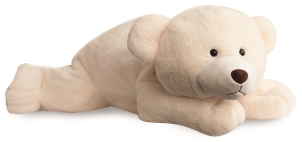 Histoire d Ours Peluche Ours Polaire Snow - 70 cm