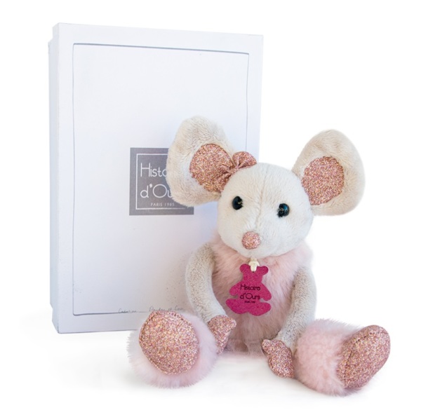 Histoire d Ours Peluche Souris Etoile - 25 cm