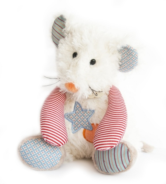Histoire d Ours Peluche Souris Artychou - 20 cm