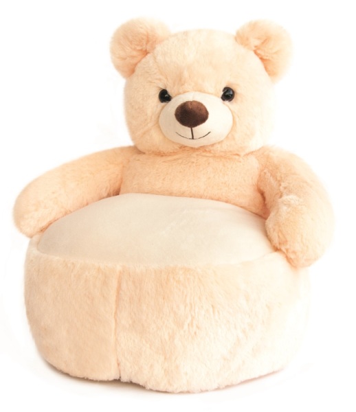 Histoire d Ours Pouf Ours Champagne - 50 cm