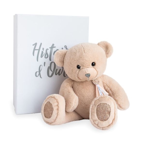 Histoire d Ours Peluche Ours Beige Charms 40 cm