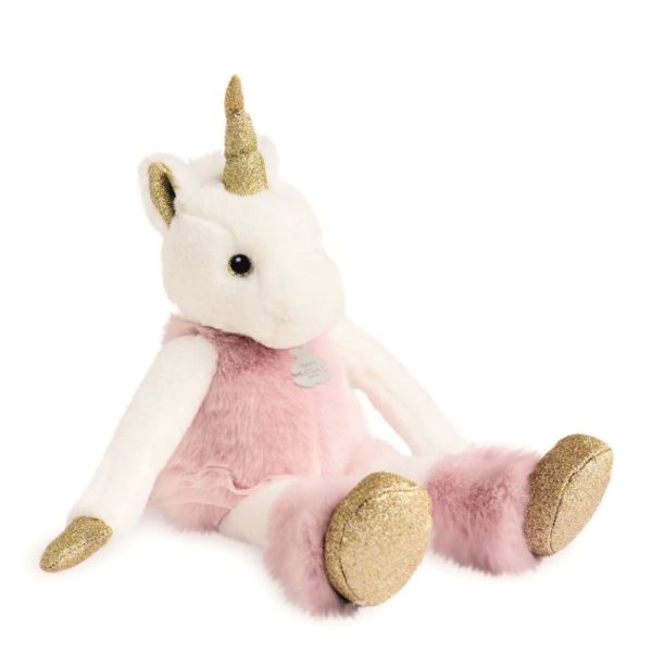 Histoire d Ours Peluche Les Petits Twist Licorne Tutu 35 cm