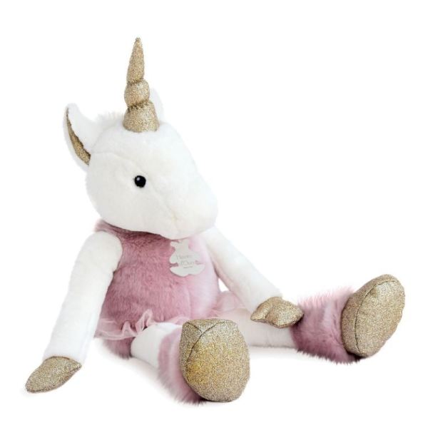 Histoire d Ours Peluche Licorne Tutu Les Petits Twist 60 cm