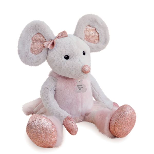 Histoire d Ours Peluche Souris Danseuse Les Petits Twist 60 cm
