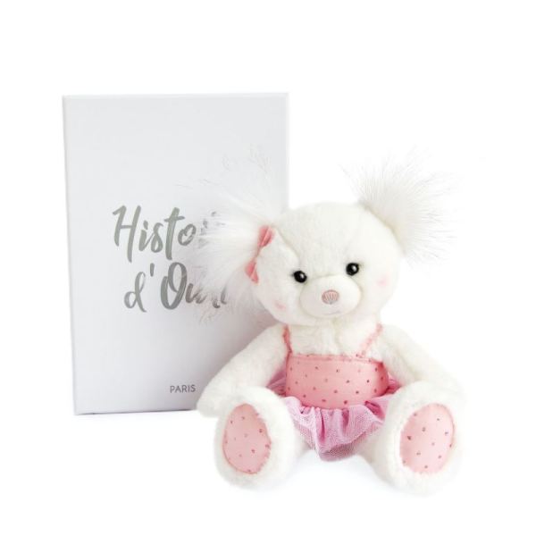 Histoire d Ours Peluche Ours Pomponette 25 cm