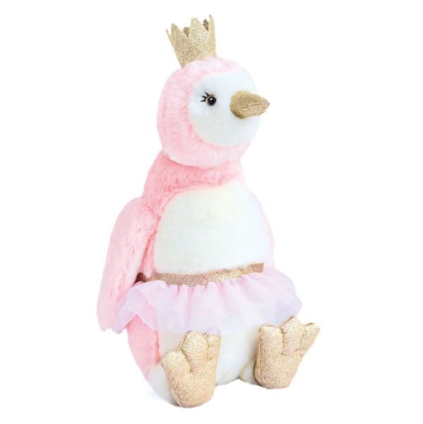 Histoire d Ours Peluche Pingouin Pigloo Rose 50 cm