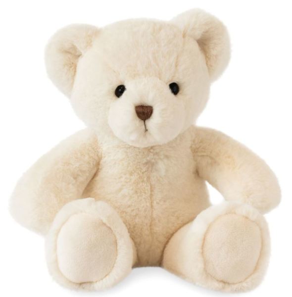Histoire d Ours Peluche Ours Blanc Titours - 34 cm