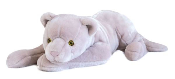 Histoire d Ours Peluche Panthère Rose Poudré Jungle Chic - 60 cm