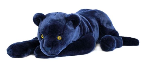 Histoire d Ours Peluche Panthère Bleu Nuit jungle Chic - 60 cm