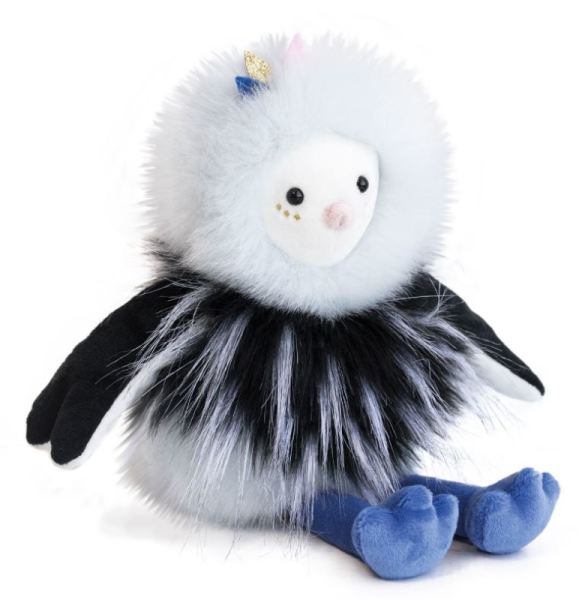 Histoire d Ours Peluche Oiseau Piaf Pouf - 30 cm